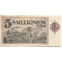 5 000 000 Mark August-Thyssen-Hütte