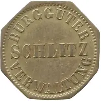 20 Pfennig - Schlitz Burggüter Verwaltung