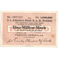 1 000 000 Mark Francke Werke