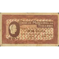 0.25 Peseta Tobarra