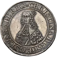 1 Dalderi - Christina 2nd portrait, large lettering