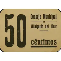 50 Céntimos Villalgordo del Júcar