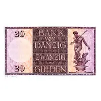 20 Gulden Bank Von Danzig
