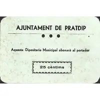 25 Céntimos Pratdip