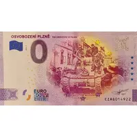 0 Euro - Osvobození Plzně classique