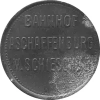 100 Pfennig - Aschaffenburg W. Schieschke