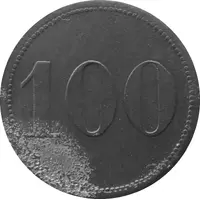 100 Pfennig - Aschaffenburg W. Schieschke