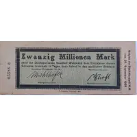 20 000 000 Mark Neustadt an der Waldnaab