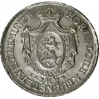 10 Kreuzers - Louis Frederick Charles