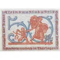 50 Pfennig Kleinkunstindustrie Carl Günther Tresselt