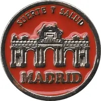 Medal - Madrid red