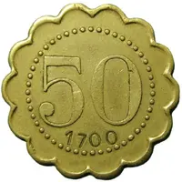 50 centimes - Café de Paris Monte-Carlo