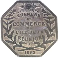 Jeton de la Chambre de Commerce de l'île de la Réunion [974]