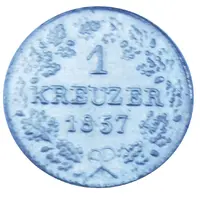 1 Kreuzer Wilhelm I Replica