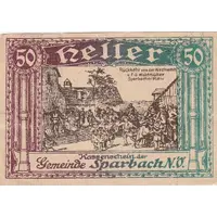 50 Heller Sparbach