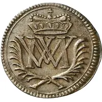 1 Heller - Moritz William of Sachsen-Zeitz