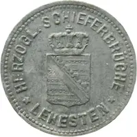 10 Pfennigs - Lehesten Herzogl. Schieferbrüche