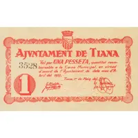 1 Peseta Tiana