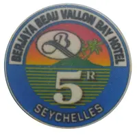 Token - 5 Rupee Berjaya Beau Vallon Bay Resort and Casino