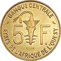 5 Francs CFA Essai