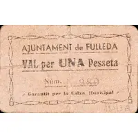 1 Peseta Fulleda