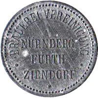 1 Liter Bier Brauerei Vereinigung, Nürnberg-Fürth-Zirndorf