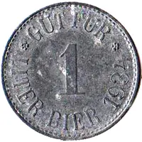 1 Liter Bier Brauerei Vereinigung, Nürnberg-Fürth-Zirndorf