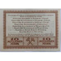 10 000 000 Mark Maximilianshütte