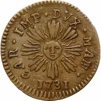 1 Soldo - Charles VI