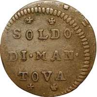 1 Soldo - Charles VI