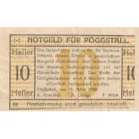 10 Heller Pöggstall