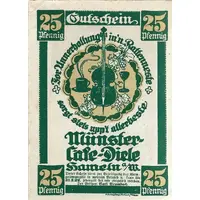 25 Pfennig Münster Cafe Diele