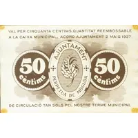 50 Céntimos Perpètua de Moguda