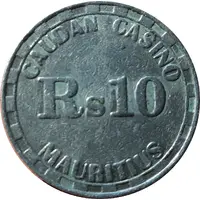 Token - 10 Rupees - Caudan Casino