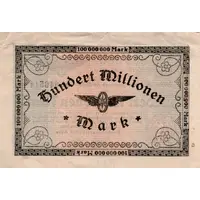 100 000 000 Mark Reichsbahndirektion