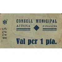 1 Peseta Aitona