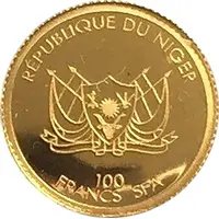 100 Francs Warthog