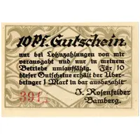 10 Pfennig J. Rosenfelder
