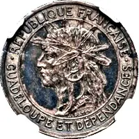 50 Centimes Essai, Silver