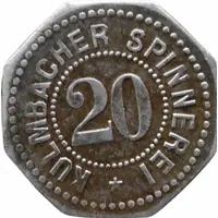 20 Pfennig - Kulmbach Spinnerei