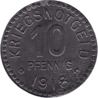 10 Pfennig - Volkach