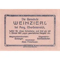 30 Heller Weinzierl bei Perg