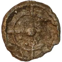 Boy Bishop Penny Token Bury Series X, Uninscribed