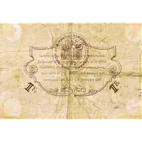 1 Franc - Chambre de Commerce de Caen et de Honfleur 14