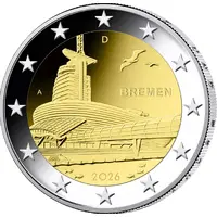 2 Euros Bundesländer II - `Bremen`