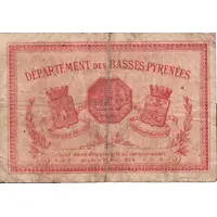 2 Francs - Chambre de Commerce de Bayonne 64