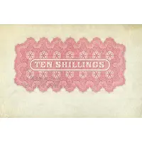 10 Shillings - Victoria Red