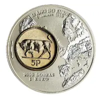 2000 Dobras Ireland - 5 Pence