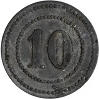 10 Pfennigs - Gerthe Zeche Lothringen