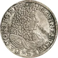 ⅔ Thaler - John VIII Tight hair curls